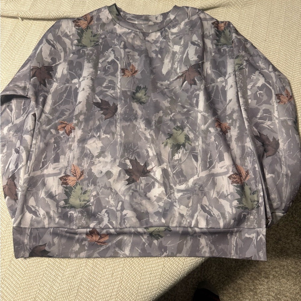 Men's Camouflage Sweater